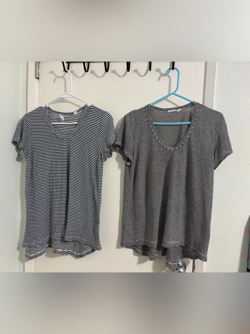Lot of 2 WILT striped tees t-shirts XS extra-small